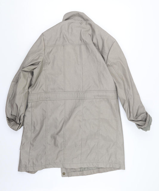 Classic Womens Beige   Jacket Coat Size 12