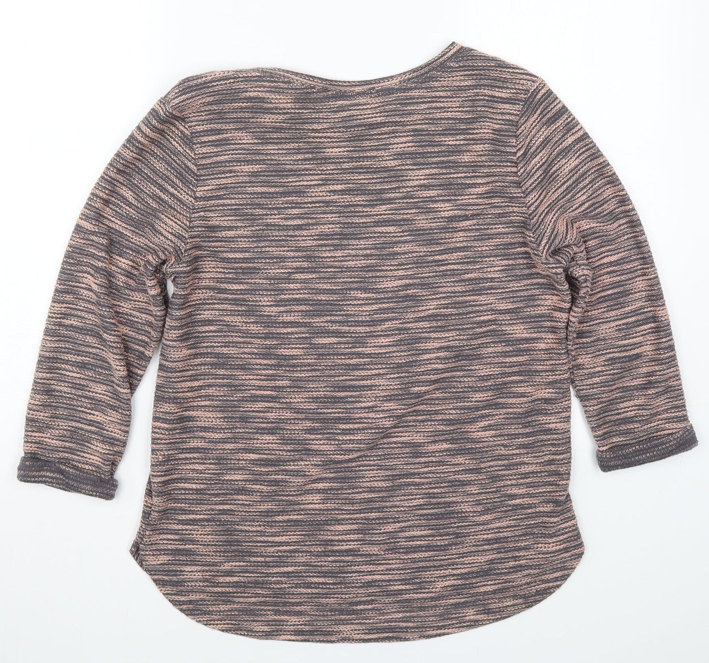 H&M Womens Pink  Knit Pullover Jumper Size XS