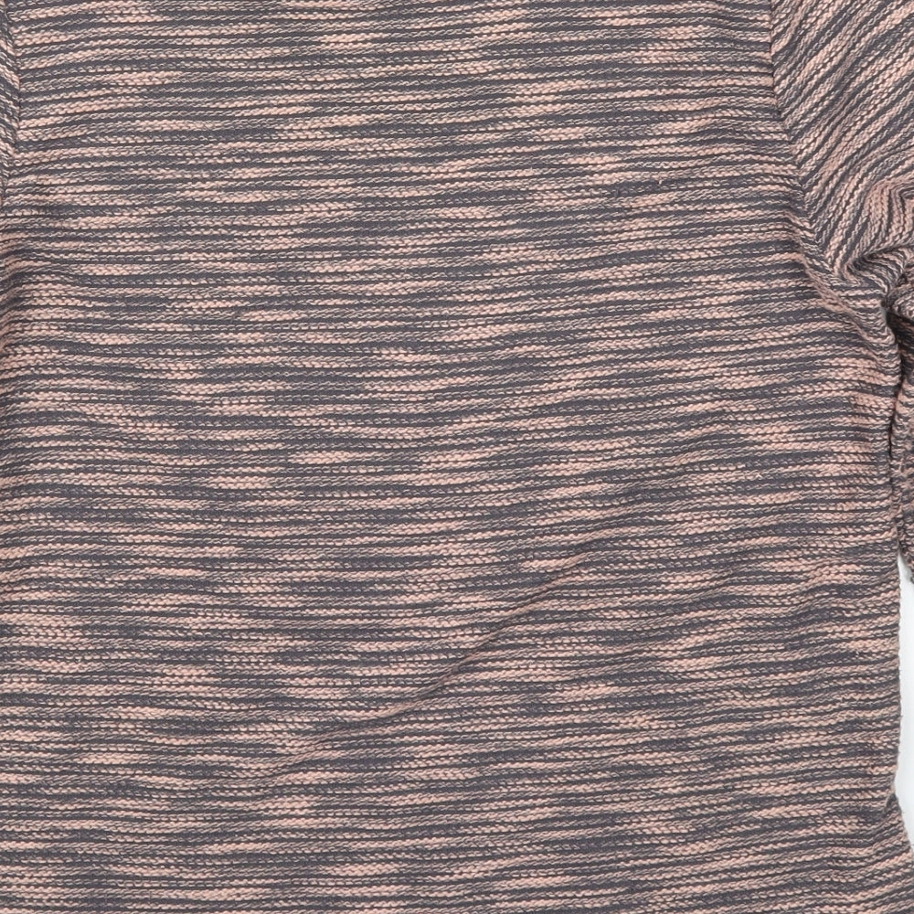 H&M Womens Pink  Knit Pullover Jumper Size XS