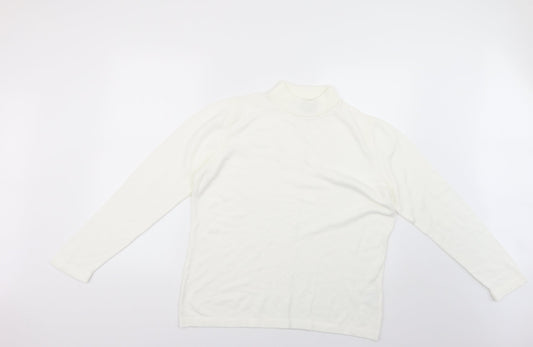 towels edgar jacobs Womens White   Pullover Jumper Size 16