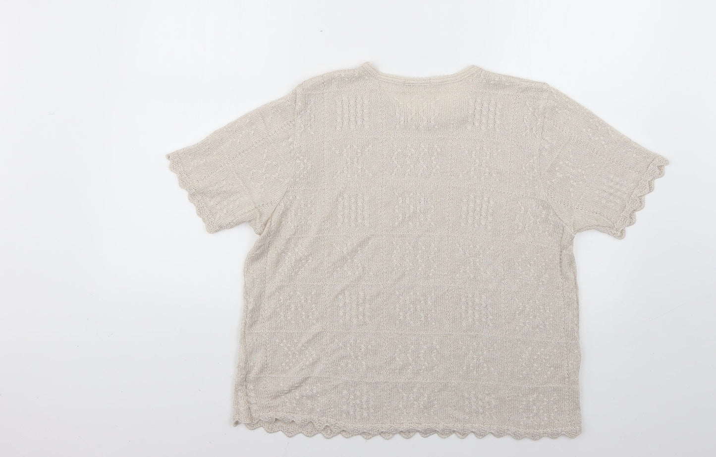 berketex Womens Beige   Pullover Jumper Size 20