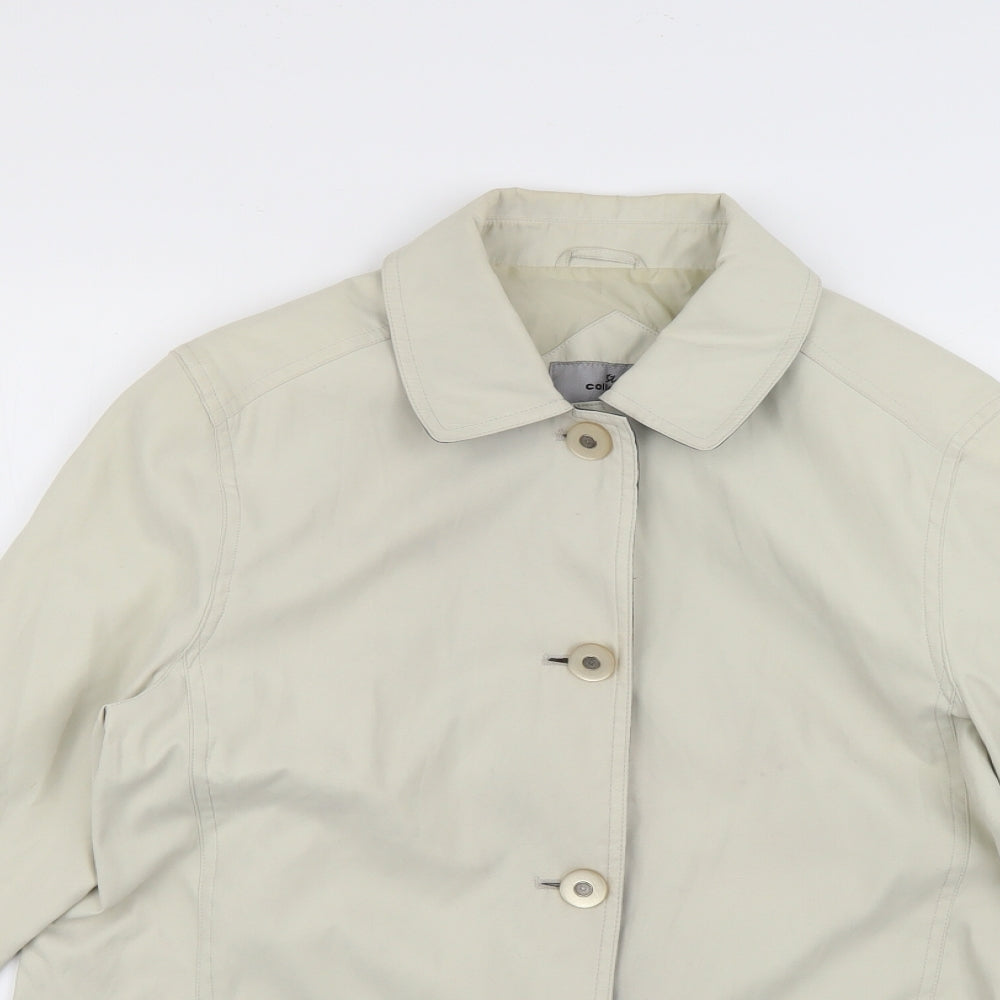 Style Womens Beige   Overcoat Coat Size 12