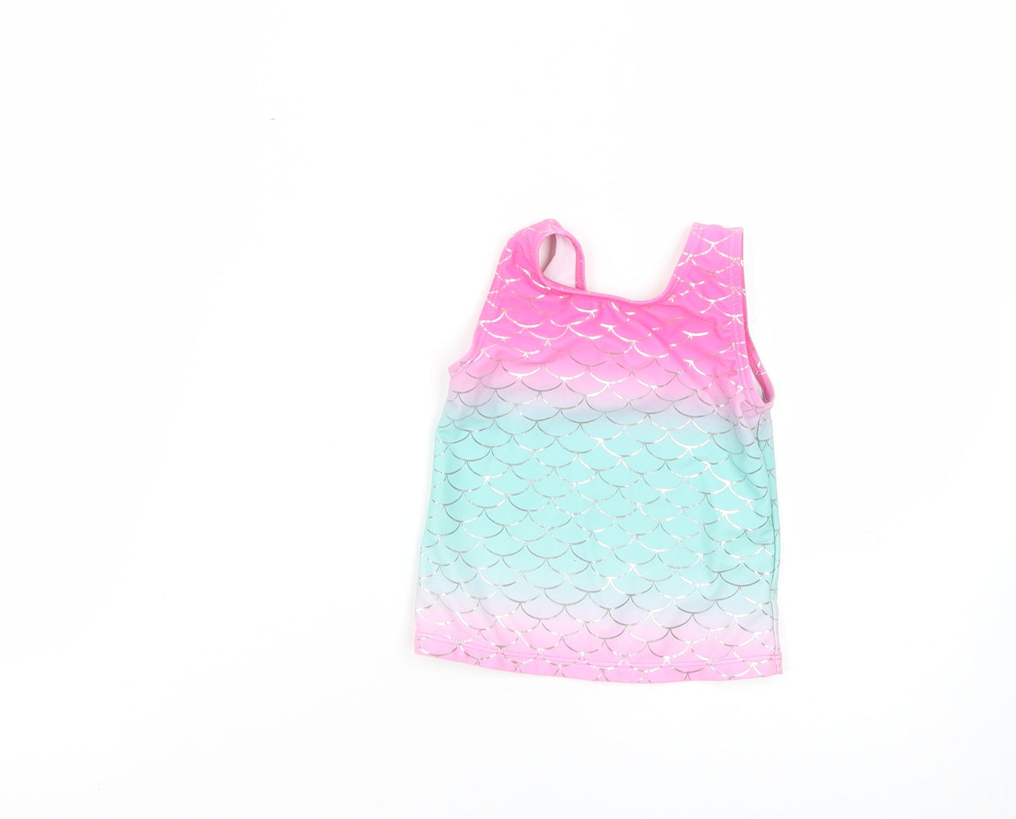 George Girls Multicoloured Geometric  Basic T-Shirt Size 2-3 Years