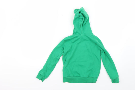 pep&co Boys Green Geometric  Pullover Hoodie Size 5-6 Years