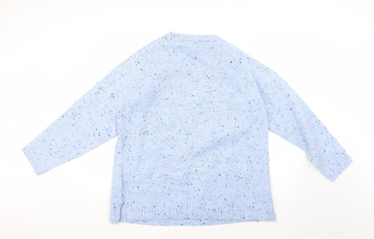 Marks and Spencer Womens Blue   Pullover Jumper Size L