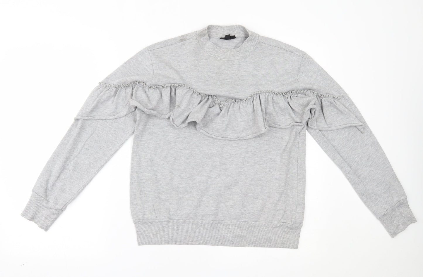 Topshop Womens Grey   Pullover Jumper Size 10