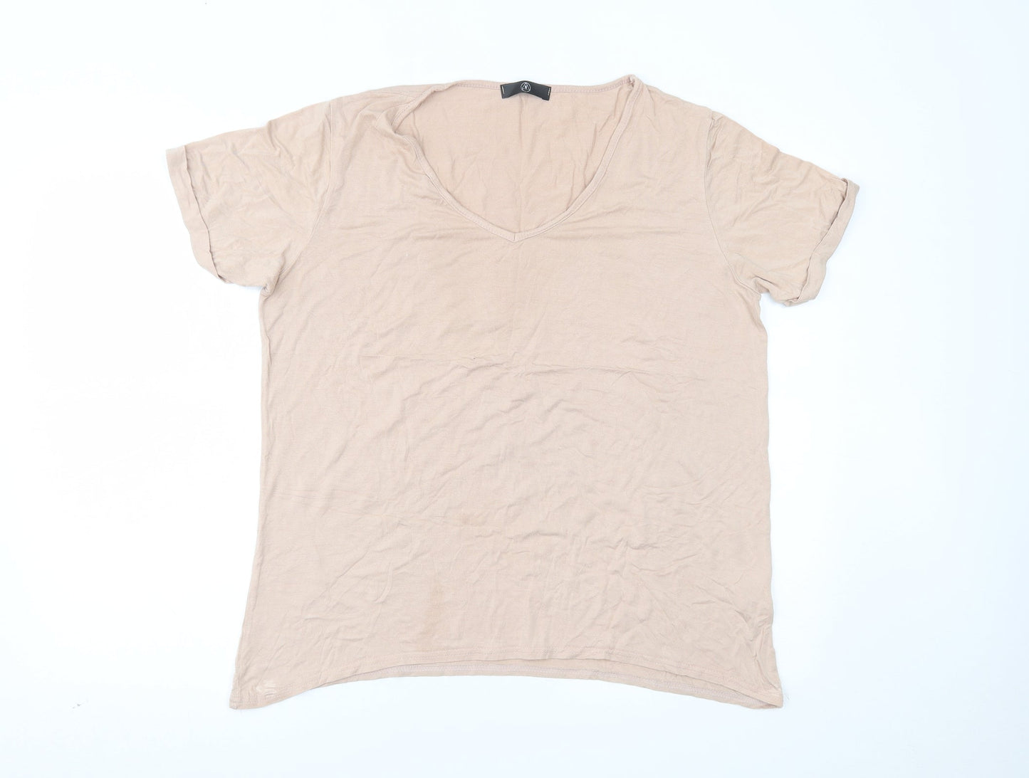 Missguided Womens Pink   Basic T-Shirt Size 10