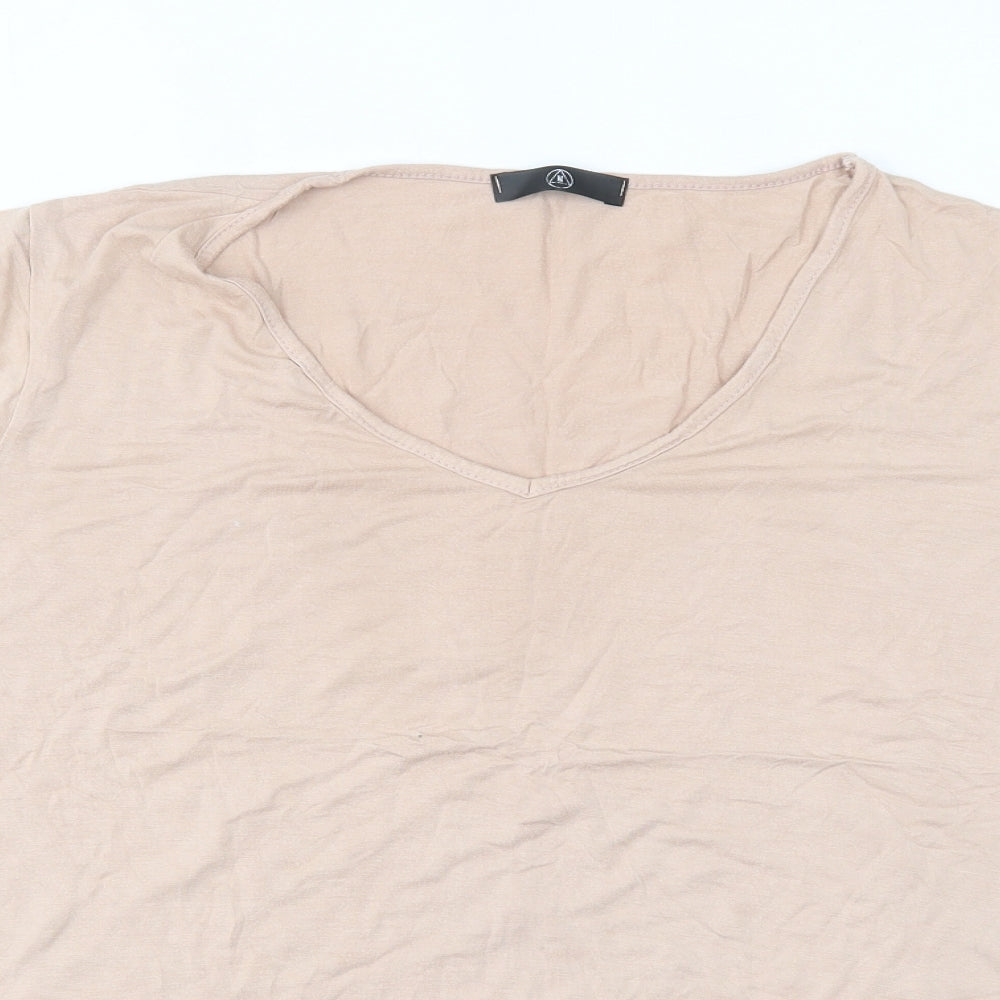 Missguided Womens Pink   Basic T-Shirt Size 10