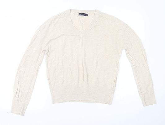 Marks and Spencer Womens Beige   Basic Blouse Size M
