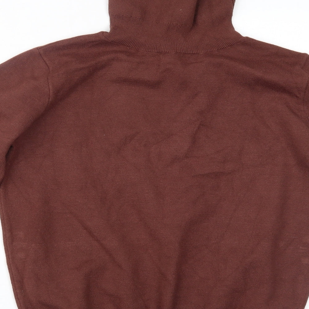 Apricot Womens Brown   Basic Blouse Size S