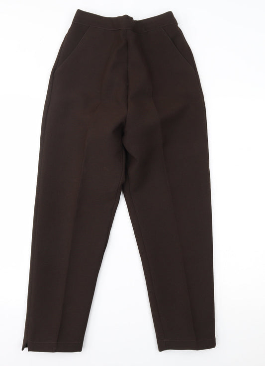 Preworn Womens Brown   Trousers  Size 10 L25 in