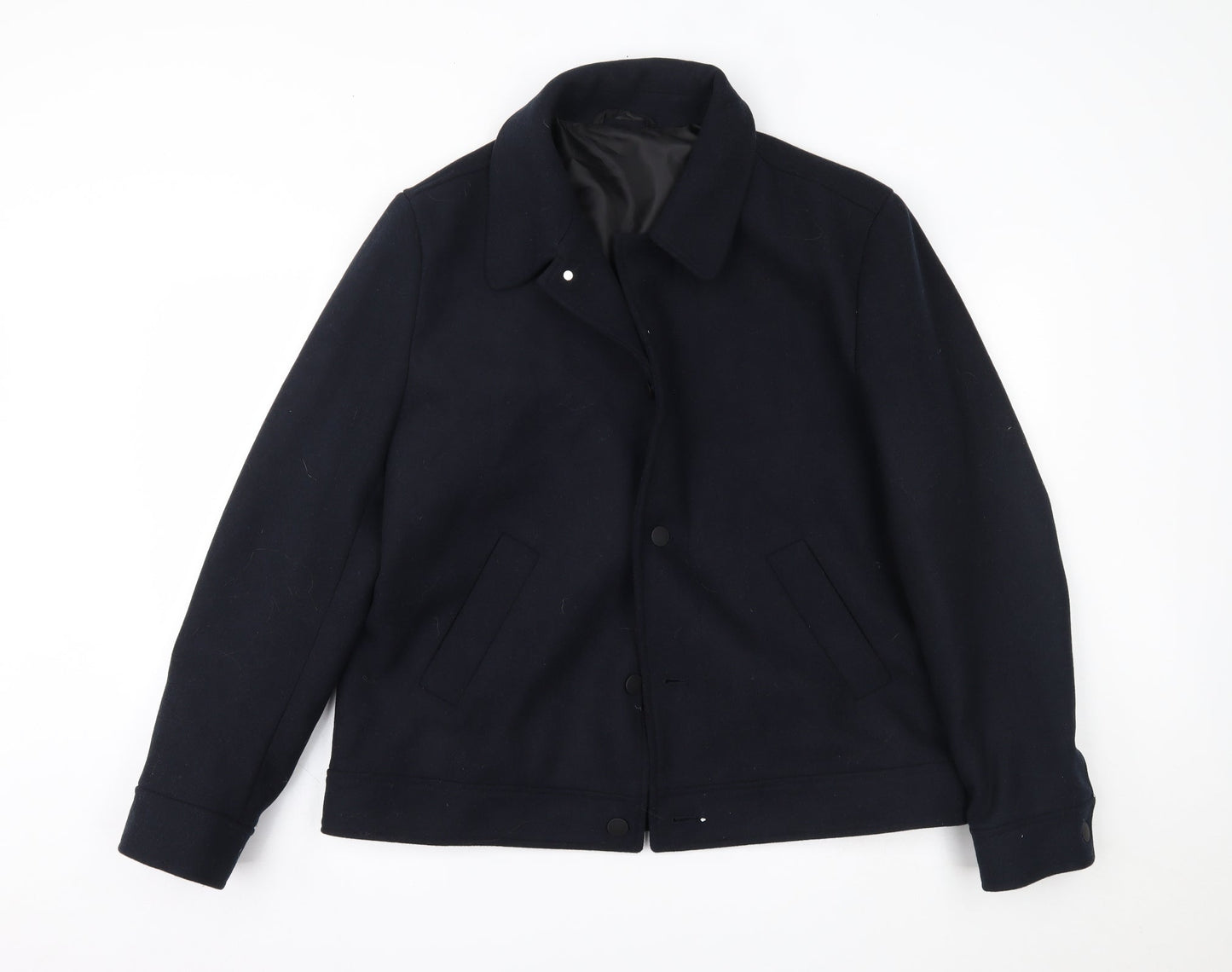 Debenhams Womens Blue   Overcoat Coat Size L