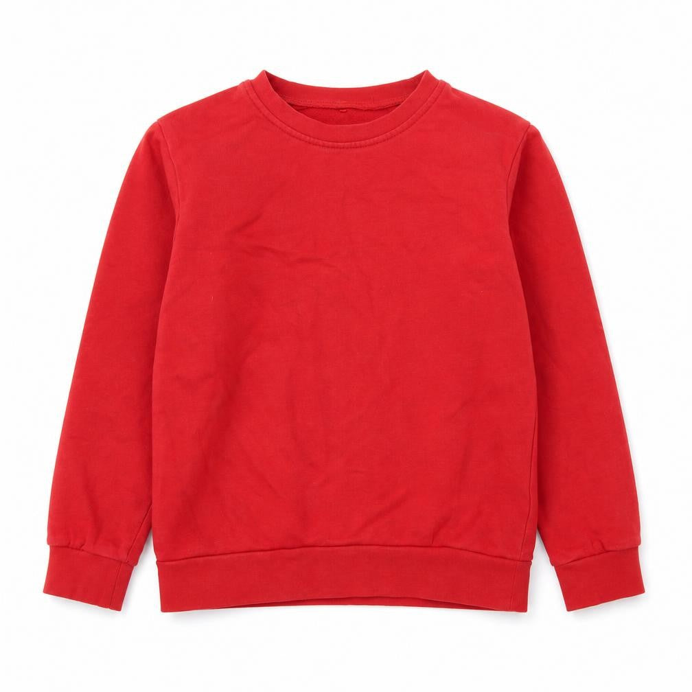 George Boys Red   Pullover Sweatshirt Size 10-11 Years