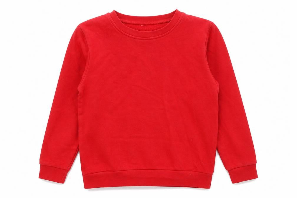 George Boys Red   Pullover Sweatshirt Size 10-11 Years