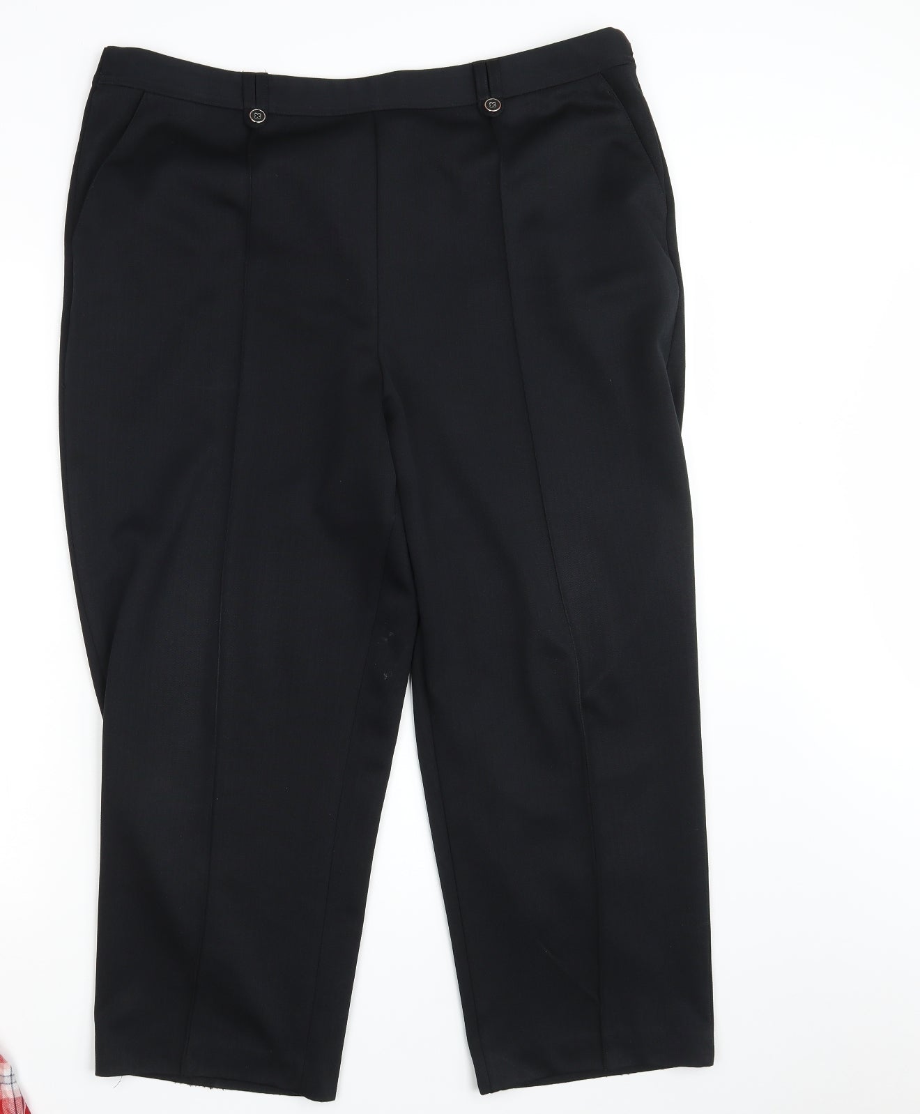 BM Collection Womens Black   Dress Pants Trousers Size 18 L25 in