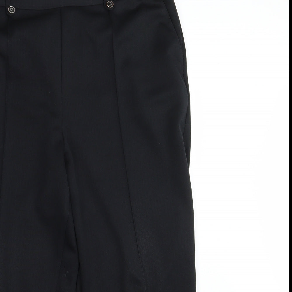 BM Collection Womens Black   Dress Pants Trousers Size 18 L25 in
