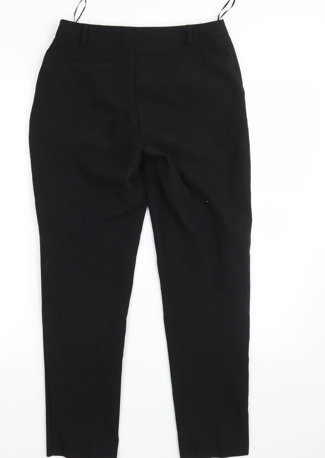Peacocks Womens Black   Trousers  Size 8 L27 in