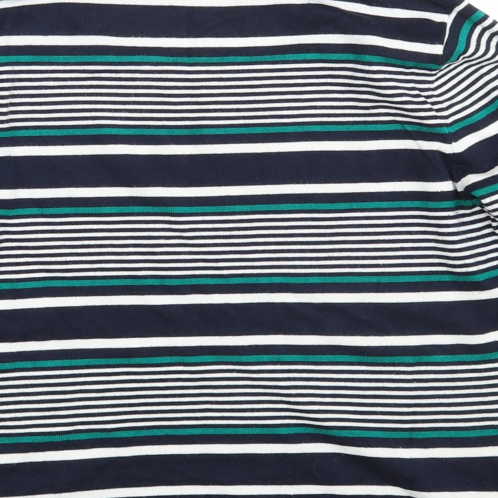 CC Womens Multicoloured Striped  Pullover Sweatshirt Size M