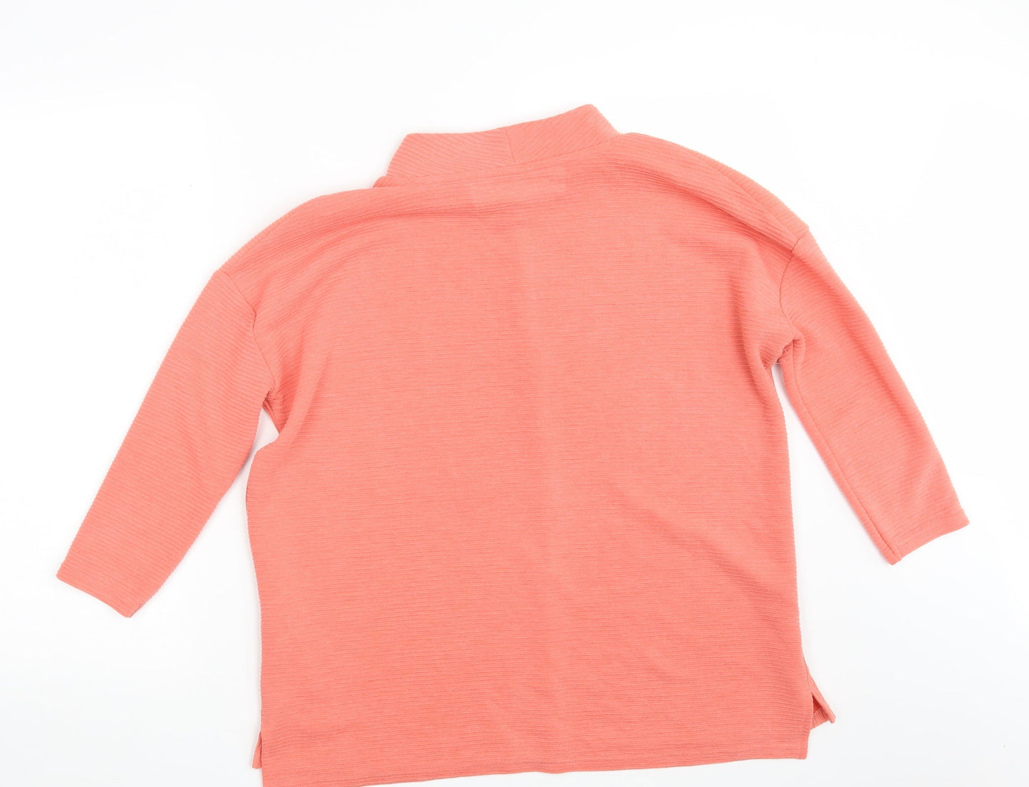 Nutmeg Womens Orange   Pullover Sweatshirt Size 10