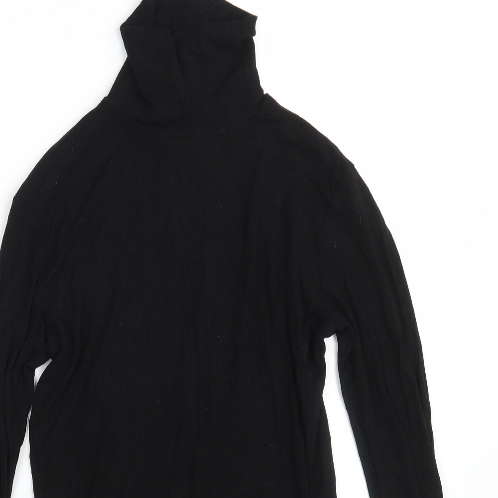Papaya Womens Black   Pullover Sweatshirt Size 10