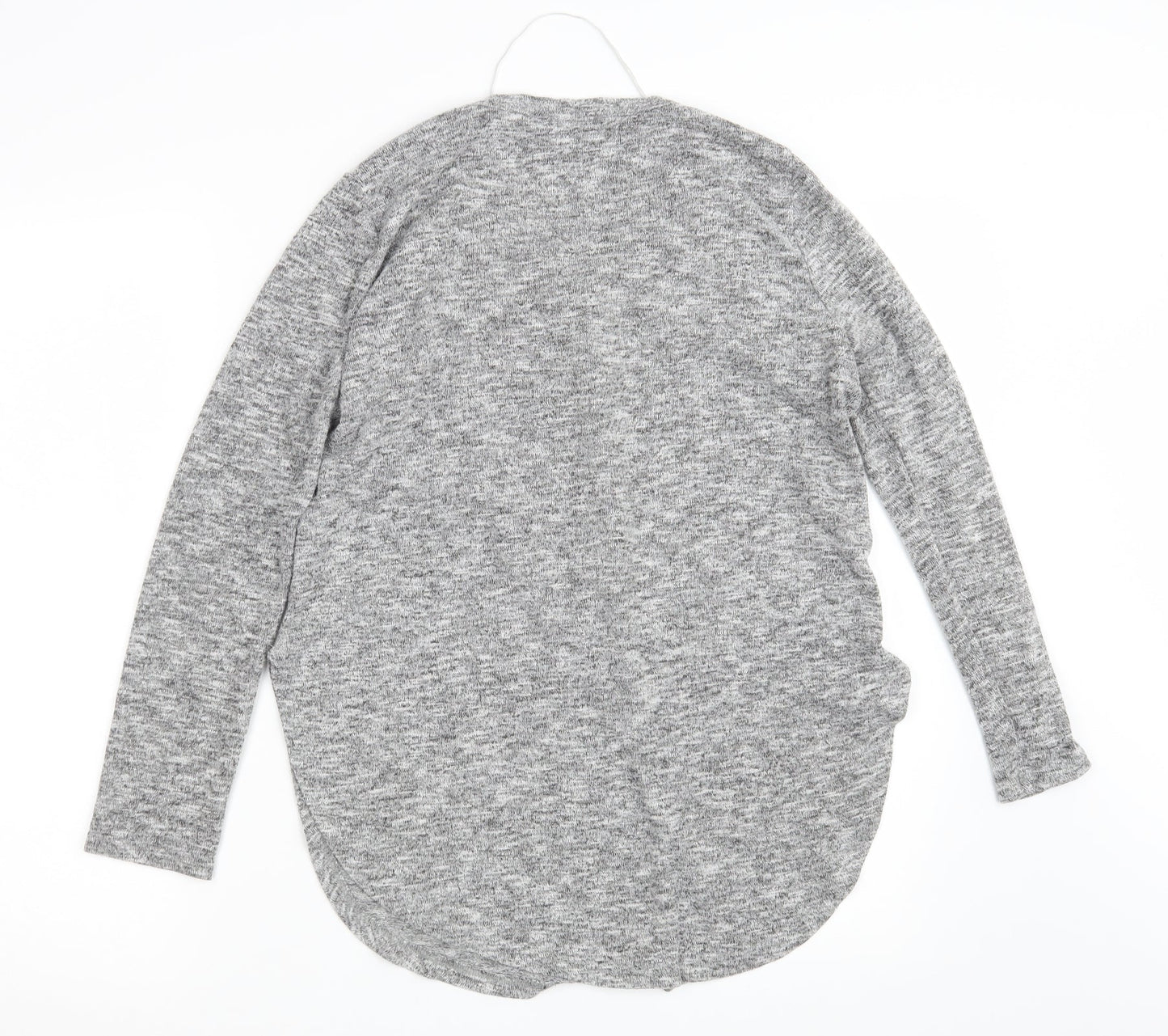 Primark Womens Grey  Knit Pullover Sweatshirt Size 14