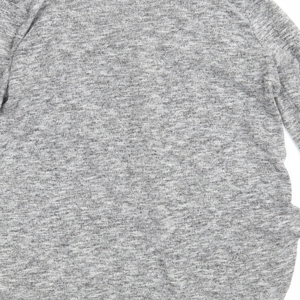 Primark Womens Grey  Knit Pullover Sweatshirt Size 14