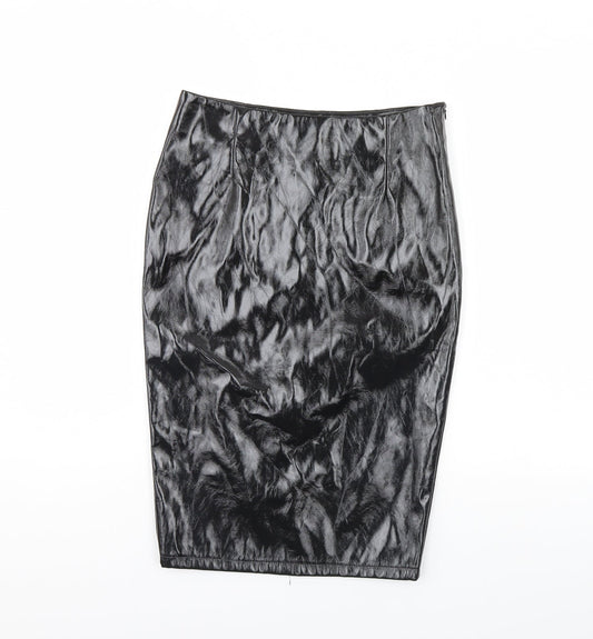 NEXT Womens Black   Straight & Pencil Skirt Size 8
