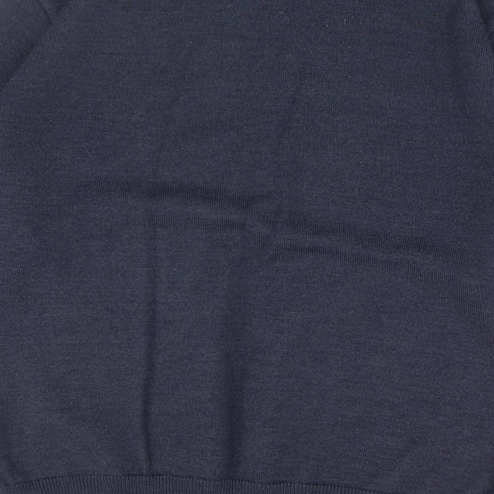 Walsey Mens Blue   Pullover Jumper Size L