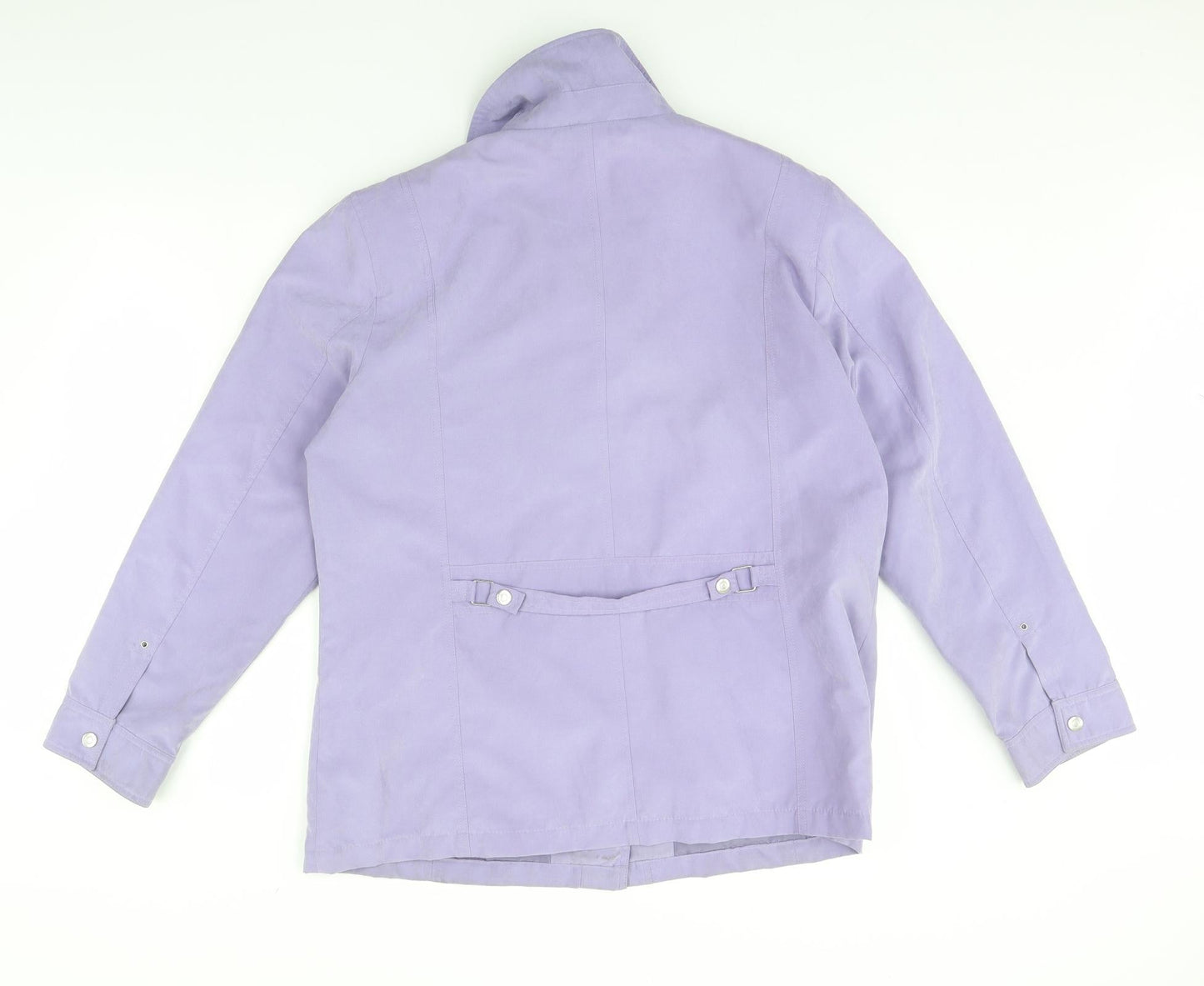 Preworn Womens Purple   Jacket Coat Size 16