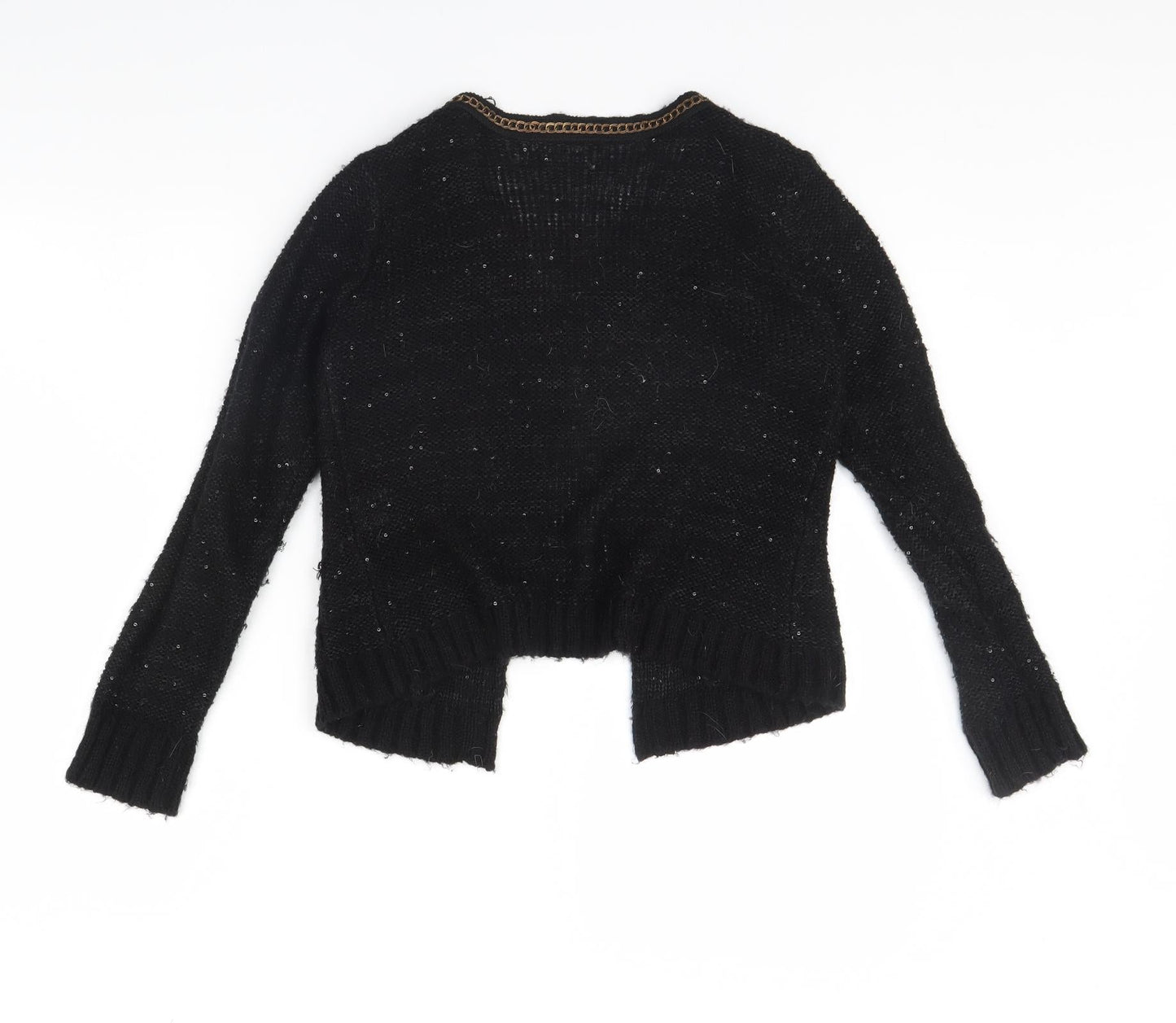 Select Womens Black   Cape Jumper Size 8