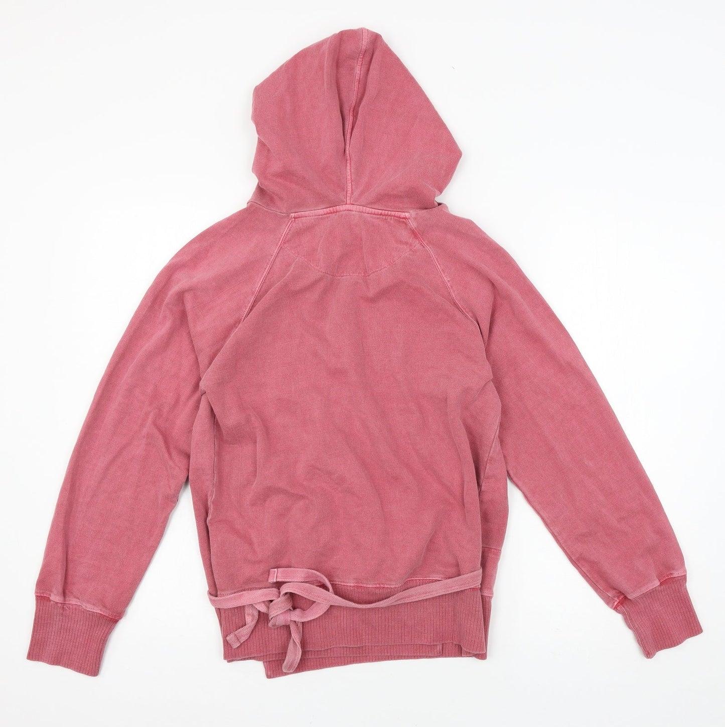 WOMbat Mens Pink  Jersey Pullover Hoodie Size S
