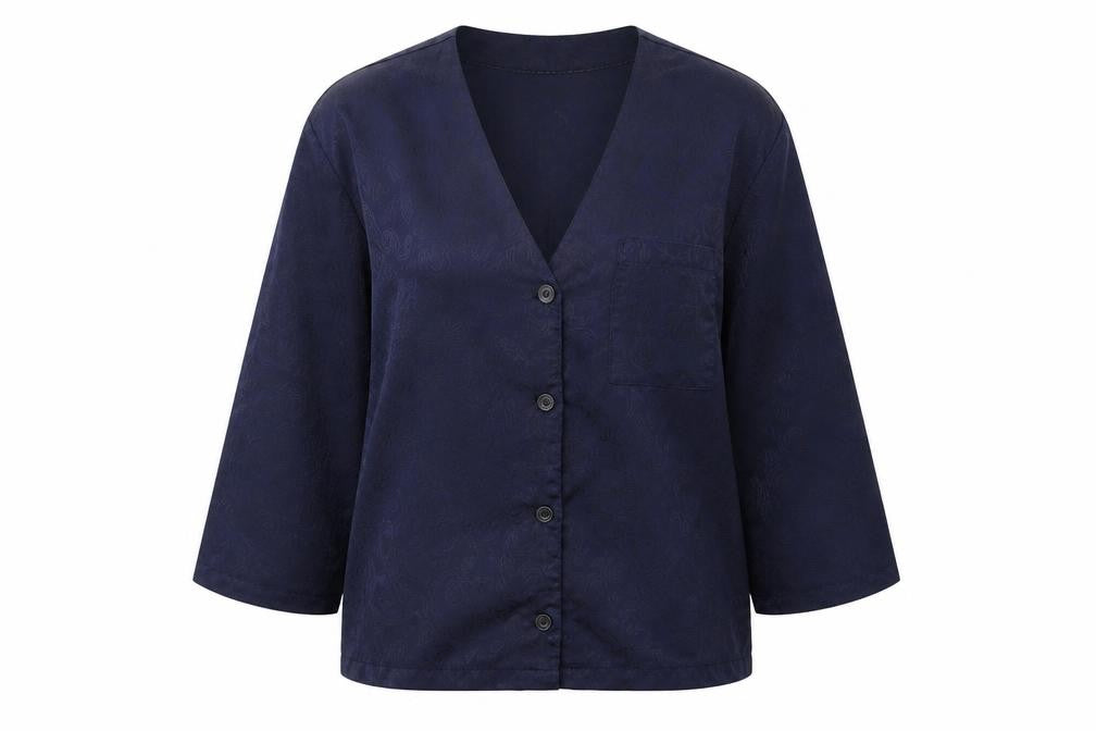 Preworn Womens Blue   Basic Blouse Size 14