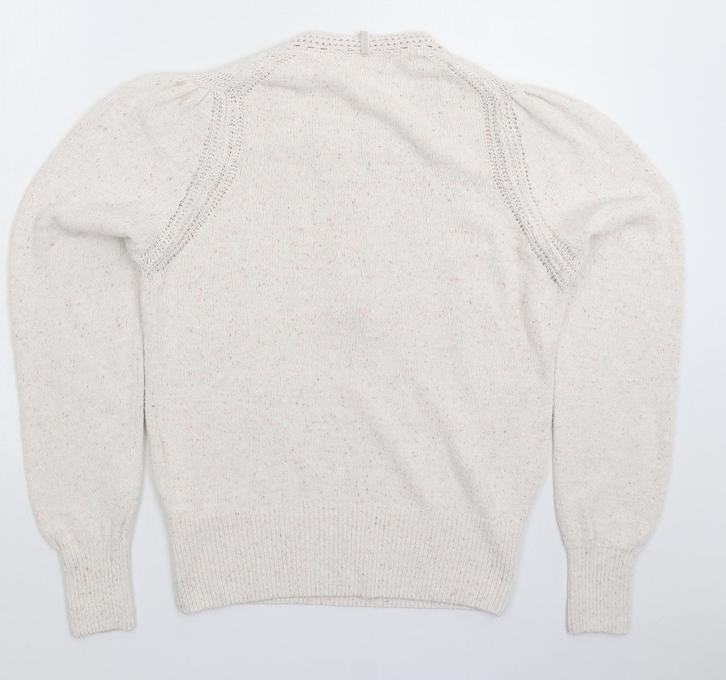 Marks and Spencer Womens Grey  Knit Pullover Jumper Size 12