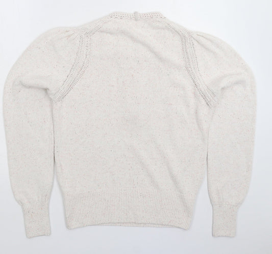 Marks and Spencer Womens Grey  Knit Pullover Jumper Size 12