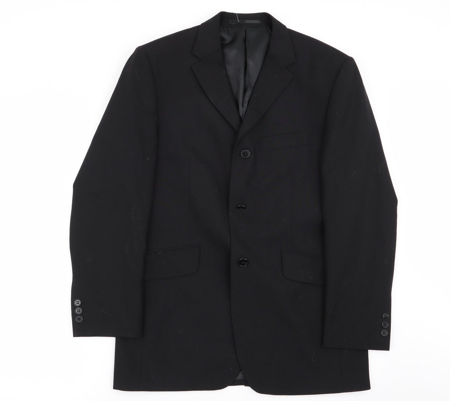 KJ Mens Black   Jacket Blazer Size 38