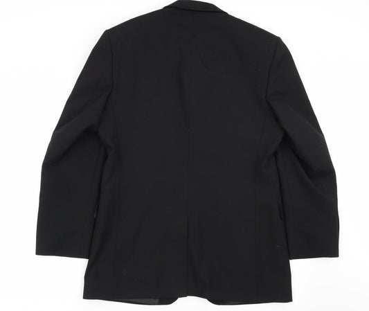 KJ Mens Black   Jacket Blazer Size 38