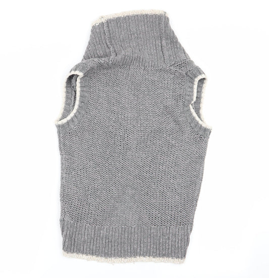New Look Womens Grey   Cardigan Jumper Size 8