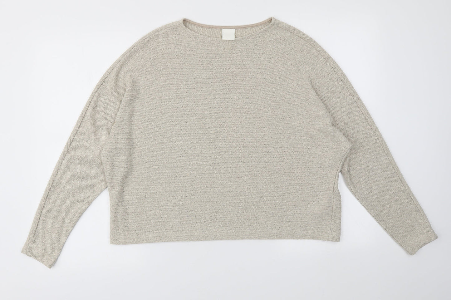 H&M  Womens Beige   Pullover Jumper Size S