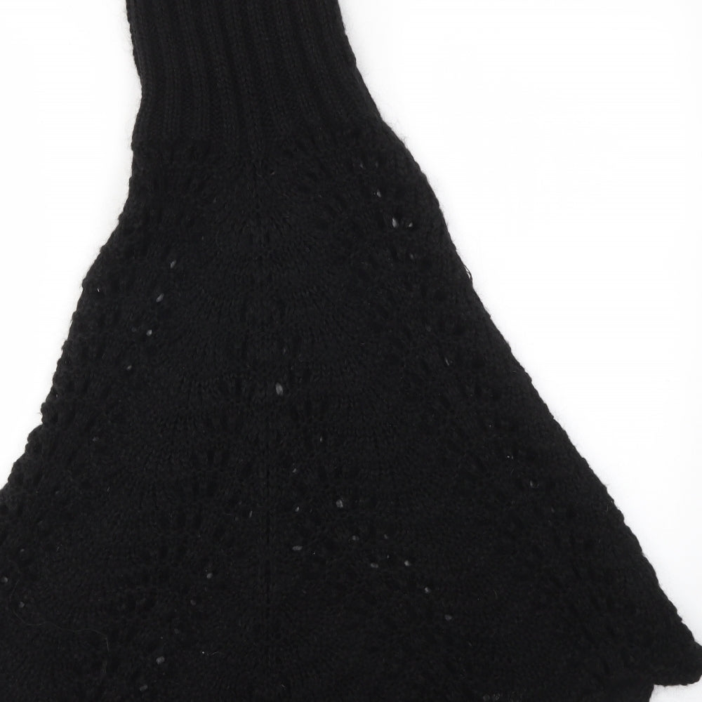 H&M Womens Black   Pullover Jumper One Size