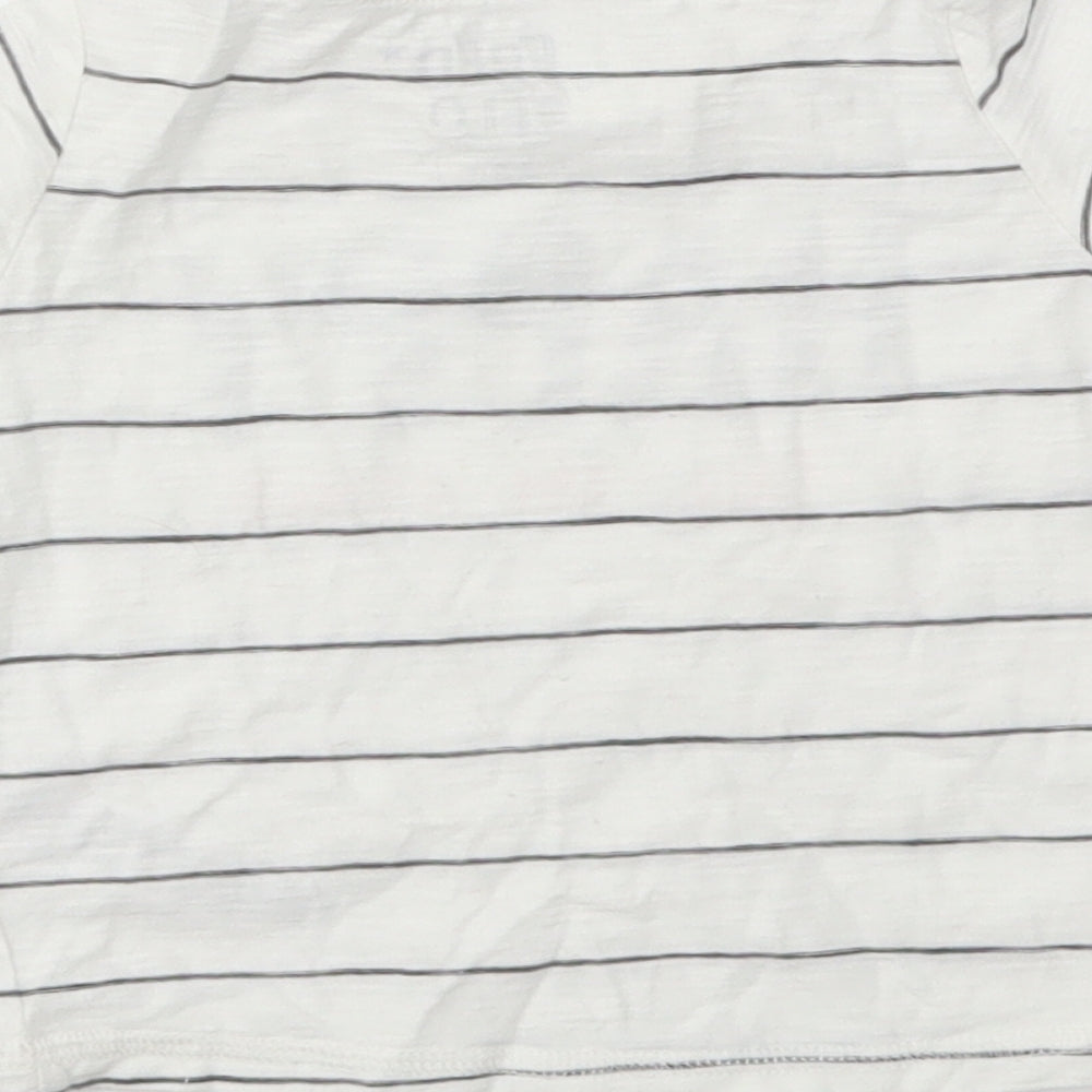 F&F Boys Multicoloured Striped  Basic T-Shirt Size 3-6 Months