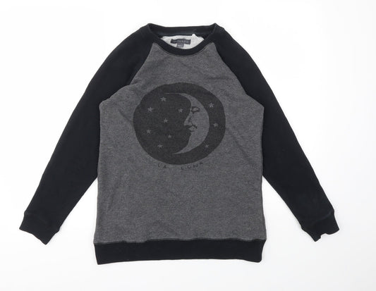 Kendall And Kylie Womens Grey   Pullover Jumper Size XS
