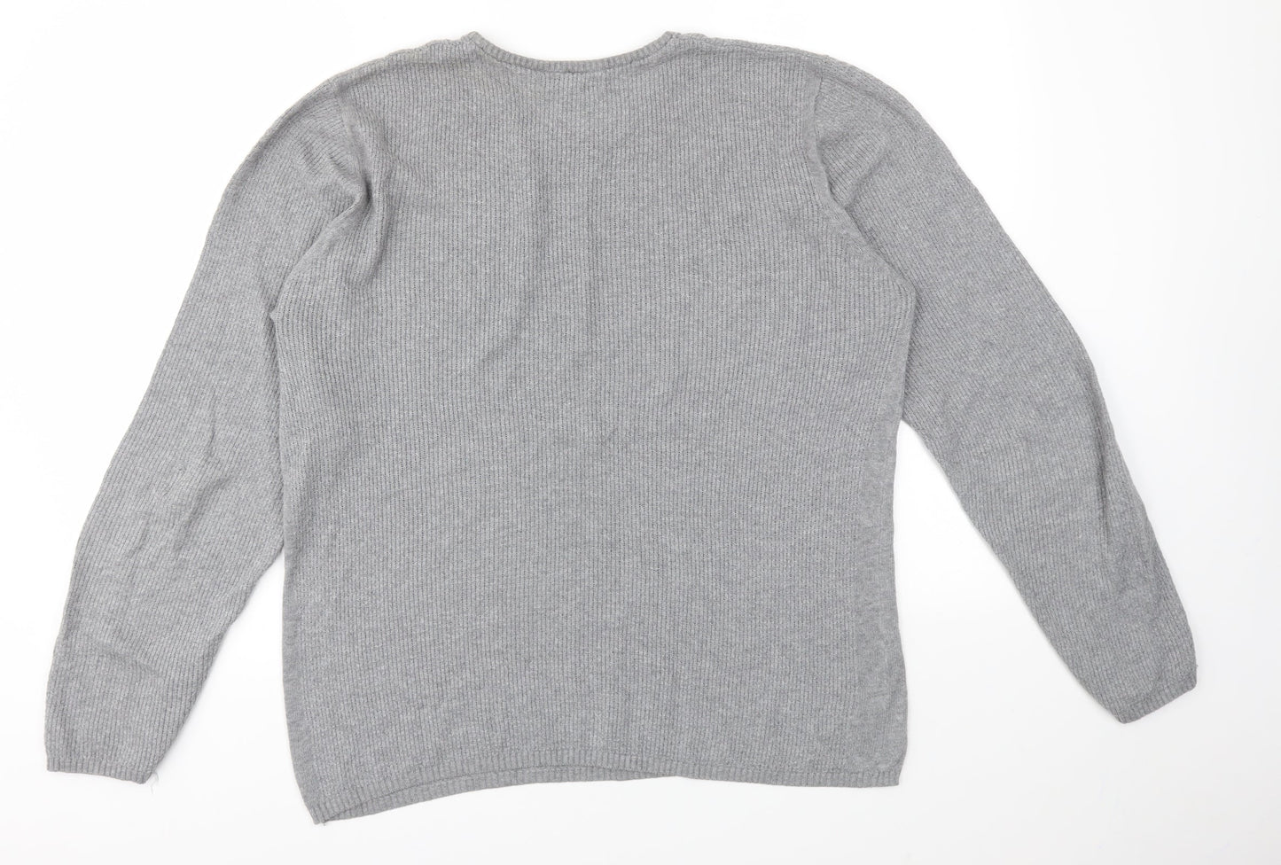 MNG Womens Grey   Pullover Jumper Size M