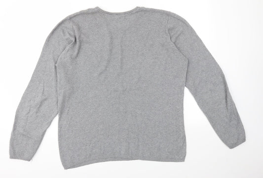 MNG Womens Grey   Pullover Jumper Size M