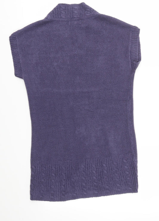 M&S Womens Purple   Pullover Jumper Size S