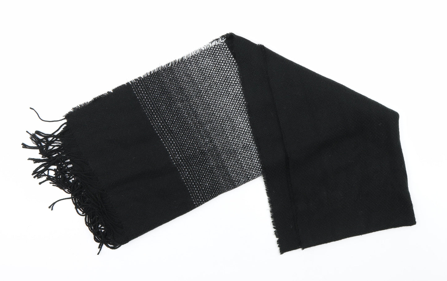 Cedar Wood State Unisex Black    Scarf