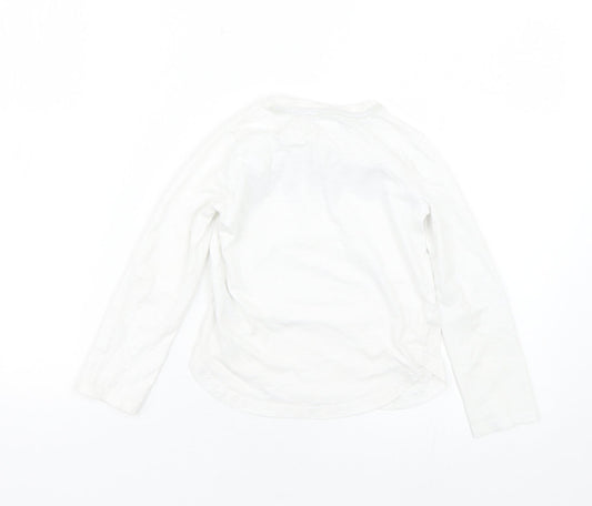 NEXT Boys White   Basic T-Shirt Size 5 Years