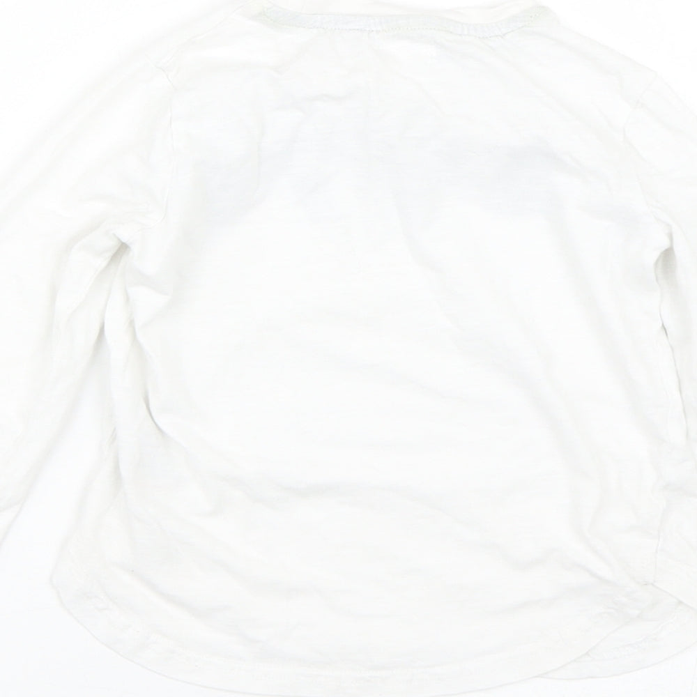 NEXT Boys White   Basic T-Shirt Size 5 Years