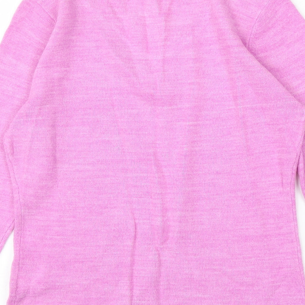 Liquid Womens Purple   Basic Blouse Size S