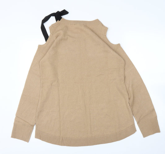 Attitudes Womens Beige   Tunic Jumper Size S