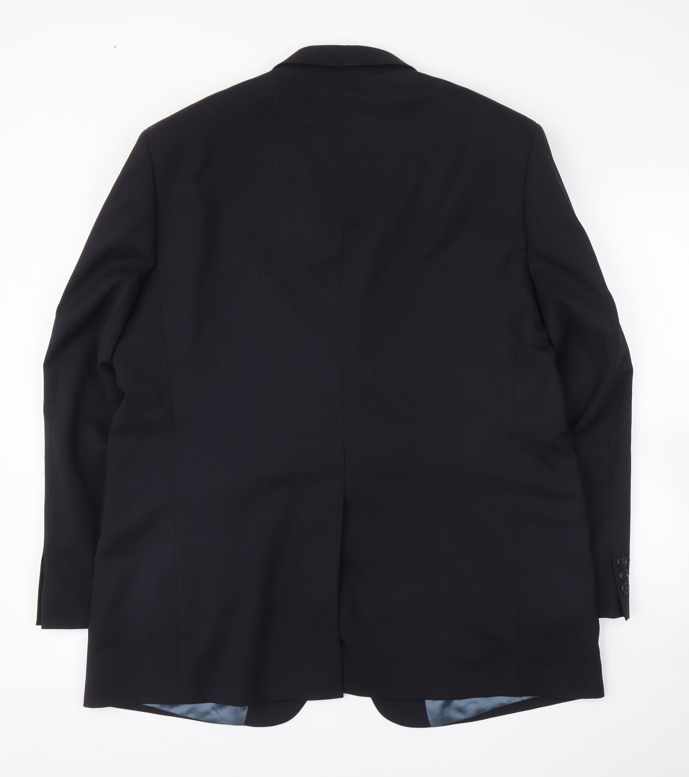Impressions Mens Blue   Jacket Suit Jacket Size 46